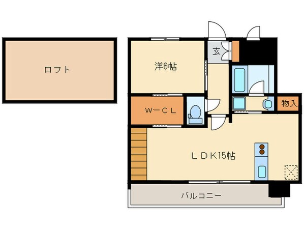 プライムアーバン博多東の物件間取画像